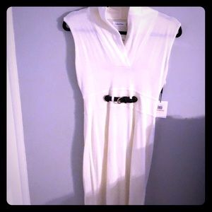 White sweater dress !!